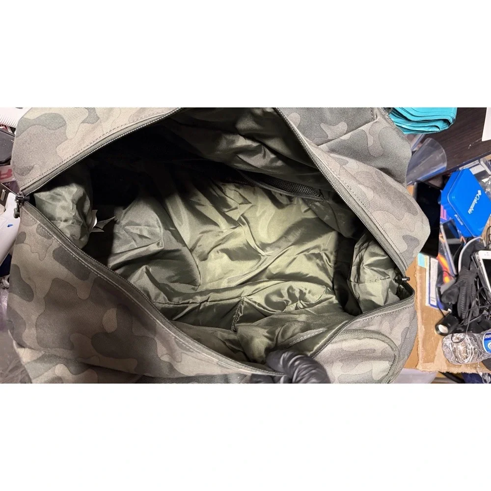 Eddie Bauer Camouflage Duffle Bag Gym Travel‎ Carry On Camo One Size